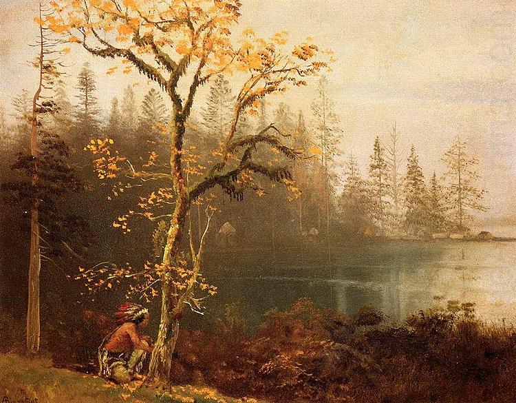 Indian Scout, Albert Bierstadt